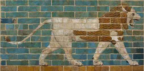 Löwenrelief vom Prozessionsweg in Babylon, ca. 605-562 v. Chr.